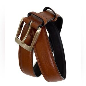 Men’s Dress Belt Parisian Signature Full Grain Leather Size 40